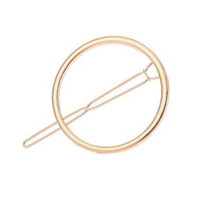 NEW Gold Circle Hair Clip